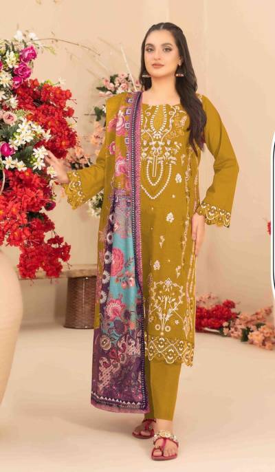 DN 725 BY MAH E ROOH DESIGNER PAKISTANI SALWAR SUIT WHOLESALER IN SURAT